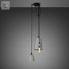 Lampa wisząca Buster + Punch Hooked 3.0 Mix szara/srebrna