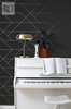 Tapeta Esta Home Black&White with a splash of gold - 139144