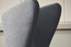 Fotel Bolia Solo na czarnych nogach Ascot - light grey 
