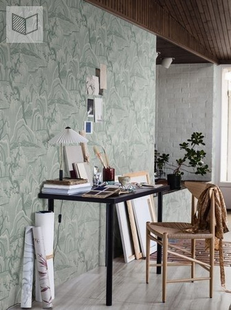 Tapeta Boras Tapeter Eastern Simplicity - Indigo Garden 3132