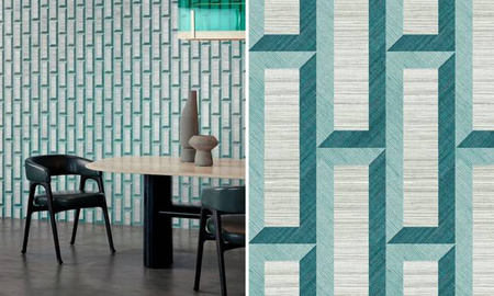 Tapeta Arte Marqueterie - Biseau 72731