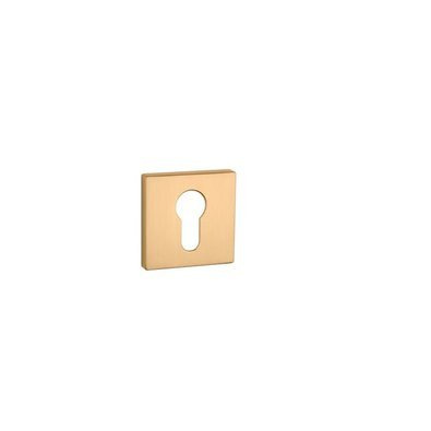 Rozeta APRILE Q SUPER SLIM 5MM KG - złoty matowy PZ