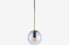 Lampa wisząca Bolia Orb 15cm - mosiądz