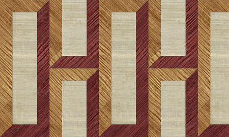 Tapeta Arte Marqueterie - Biseau 72722