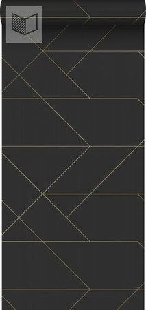 Tapeta Esta Home Black&White with a splash of gold - 139144