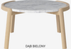 Stolik kawowy Bolia Mix Coffee table Ø65cm - biały marmur
