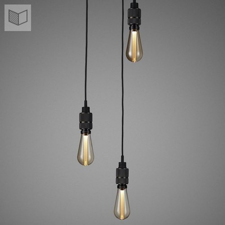 Lampa wisząca Buster + Punch Hooked 3.0 brązowa