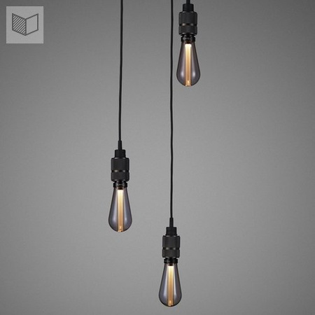 Lampa wisząca Buster + Punch Hooked 3.0 brązowa