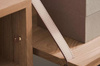 Półka Bolia Strap kombinacja Living 2 - dąb bielony/nylon