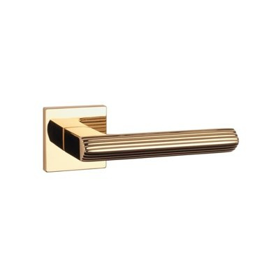 Klamka Aprile Larice Slim 5mm - złoty polerowany