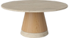 Stolik kawowy Bolia Piro Coffee Table Ø90cm dąb / trawertyn