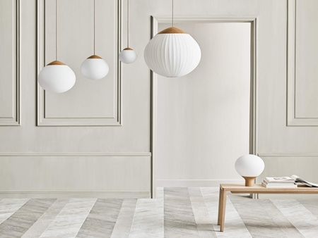 Lampa wisząca Bolia Acorn Pendant Ø64 cm Ivory