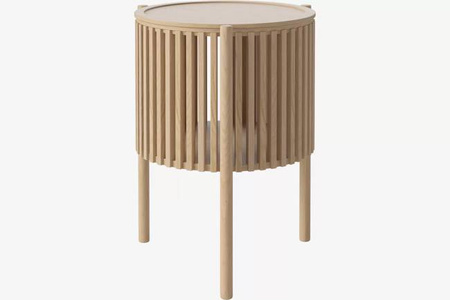 Stolik Bolia Story Side table Ø44cm - dąb bielony