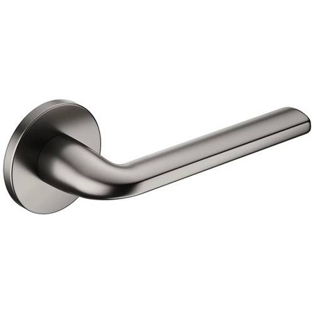 Klamka Corona Scandi Slim R - Na szyldzie okrągłym, gunmetal