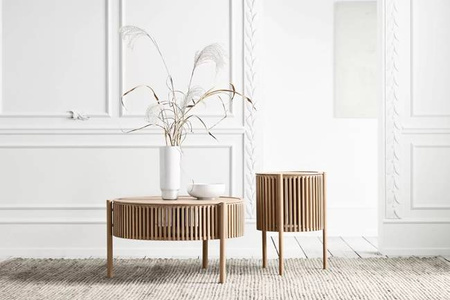Stolik kawowy Bolia Story Coffee table Ø83cm - dąb 