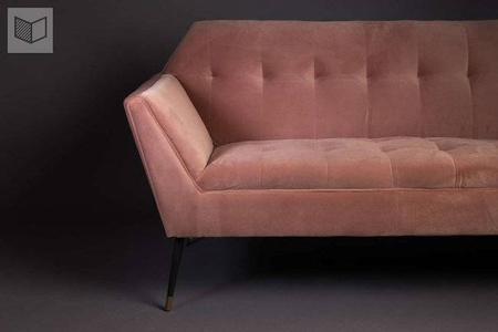 Sofa Dutchbone Kate różowa