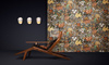 Tapeta Arte Moooi Wallcovering Tokyo Blue - Rendezvous Tokyo Blue MO3010