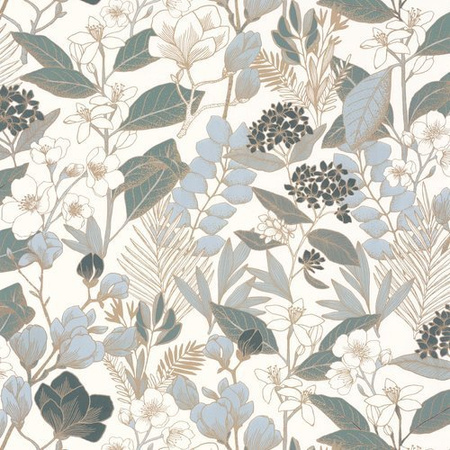 Tapeta Caselio Only Blue - Lovely Field 100596029