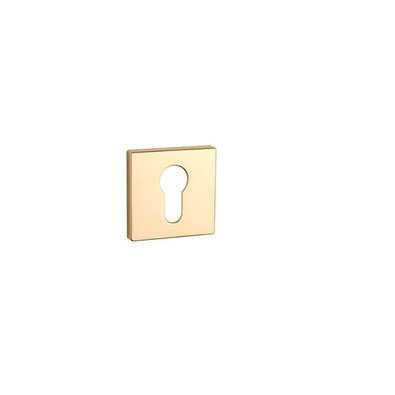 Rozeta APRILE Q SLIM 7MM LG - złoty polerowany PZ