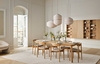 Lampa wisząca Bolia Lucén Pendant - cylinder Ø62 x H92 cm, oiled oak
