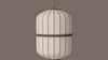 Lampa wisząca Bolia Lucén Pendant - cylinder Ø28 x H37,5 cm, dark oiled oak