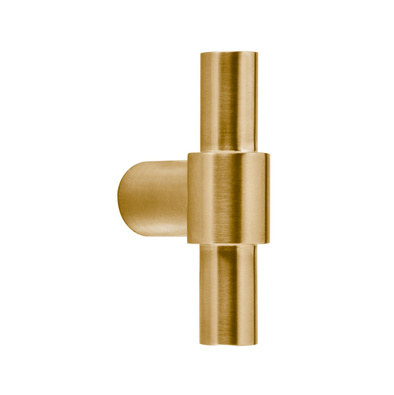 Uchwyt meblowy Formani One PB14 złoty satyna PVD