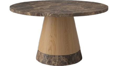 Stolik kawowy Bolia Piro Coffee Table Ø60cm dąb / marmur