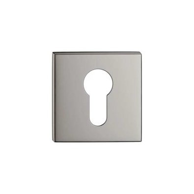 Rozeta Corona Slim - Kwadratowa na wkładkę slim, Q SL gunmetal