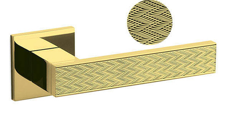 Klamka Olivari Diana Chevron złoty