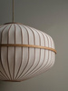 Lampa wisząca Bolia Lucén Pendant - Ellipse Ø60 x H39 cm, oiled oak