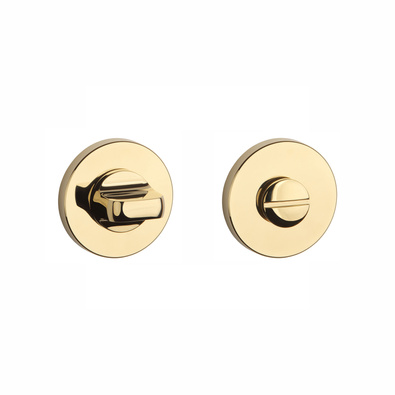 Rozeta APRILE R SLIM 7MM LG PVD - złoty polerowany PVD WC 4X4