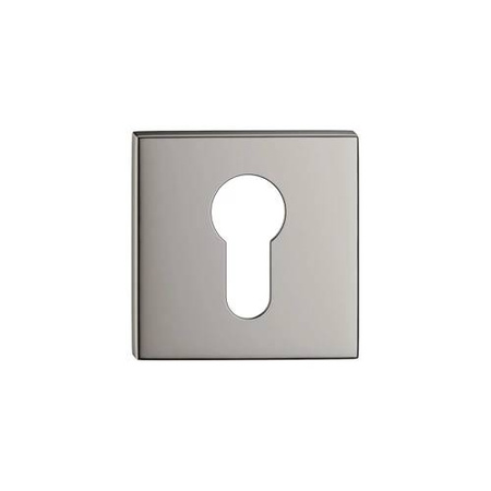 Rozeta Corona Slim - Kwadratowa na wkładkę slim, Q SL gunmetal