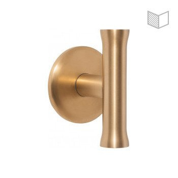 Uchwyt meblowy Formani Nour EV102V/64 złoty satyna PVD
