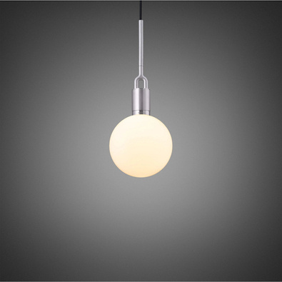 Lampa wisząca Buster+Punch Forked Pendant Globe Opal Medium srebrna/opal