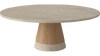 Stolik kawowy Bolia Piro Coffee Table Ø90cm dąb / trawertyn
