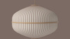 Lampa wisząca Bolia Lucén Pendant - Ellipse Ø90 x H66 cm, oiled oak
