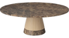 Stolik kawowy Bolia Piro Coffee Table Ø90cm dąb bielony / marmur
