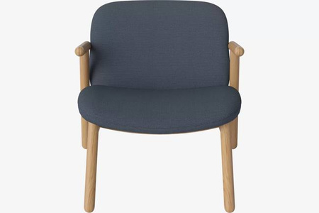 Fotel Bolia Cosh armchair z niskim oparciem London - dust blue