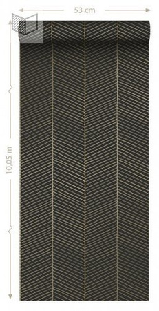Tapeta Esta Home Black&White with a splash of gold - 139136