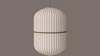 Lampa wisząca Bolia Lucén Pendant - cylinder Ø62 x H92 cm, dark oiled oak