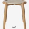 Stolik kawowy Bolia Mix Coffee table Ø46cm - beżowy travertine