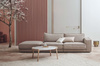 Stolik kawowy Bolia Mix Coffee table Ø94cm - biały marmur
