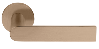 Klamka Formani Arc PBA100-G jasny brąz PVD