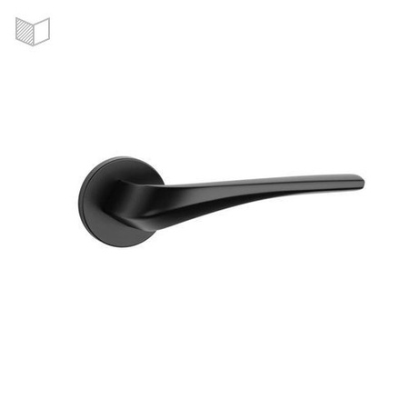 Klamka Aprile Dalia Slim 7mm - czarna
