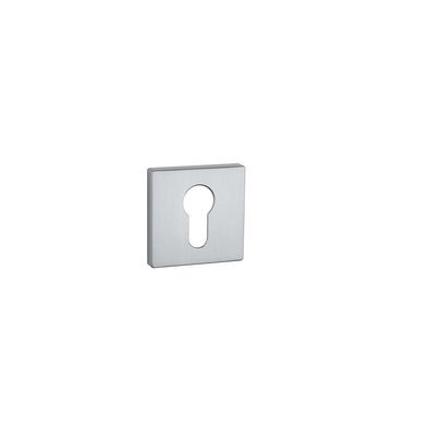 Rozeta APRILE Q SUPER SLIM 5MM SC - chrom satynowy PZ