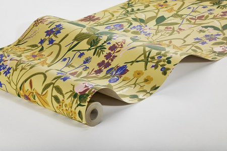 Tapeta Boras Tapeter Scandinavian Designers III - Ros och Lilja 1963