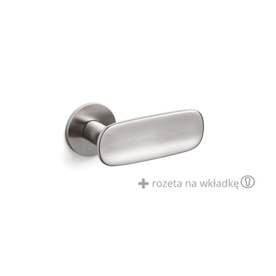 Klamka Olivari Conca stal nierdzewna + rozeta na wkładkę