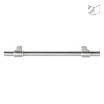 Uchwyt meblowy Formani One PB195/128 stal nierdzewna