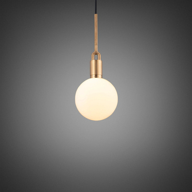 Lampa wisząca Buster+Punch Forked Pendant Globe Opal Medium złota/opal