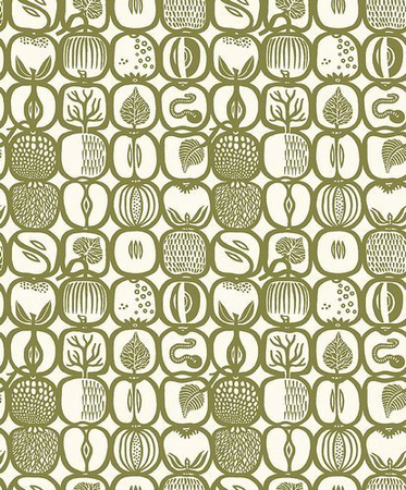 Tapeta Boras Tapeter Scandinavian Designers III - Fruktlåda 1971